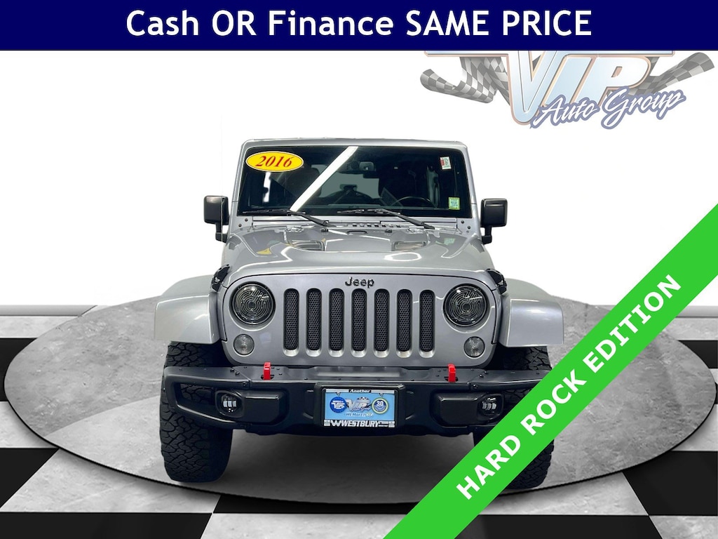 Used 2016 Jeep Wrangler Unlimited Rubicon Hard Rock 4WD Rubicon Hard Rock
