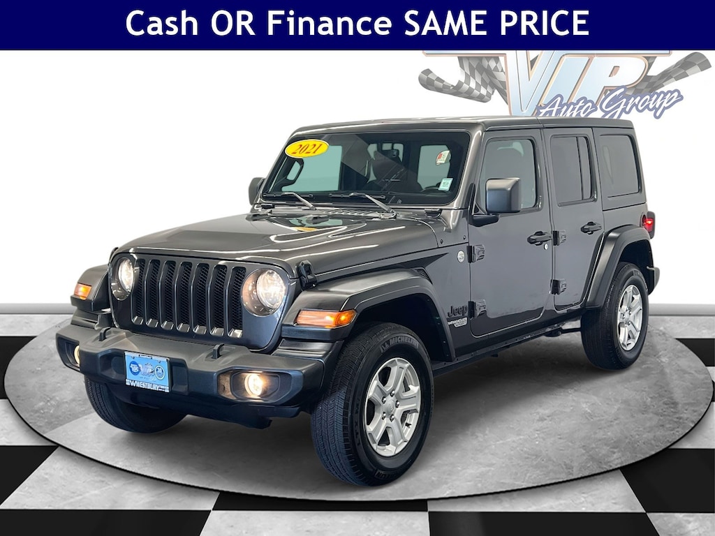 Certified 2021 Jeep Wrangler Unlimited Sport S Unlimited Sport S 4x4