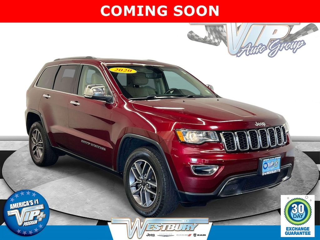 Certified 2020 Jeep Grand Cherokee Limited Limited 4x4