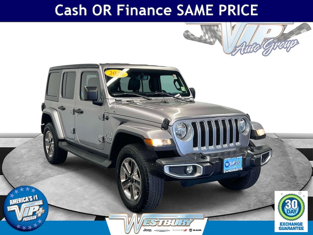 Used 2020 Jeep Wrangler Unlimited Sahara Sahara 4x4
