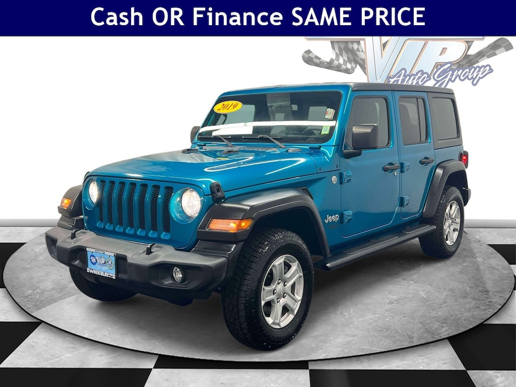 Certified 2019 Jeep Wrangler Unlimited Sport S Sport S 4x4