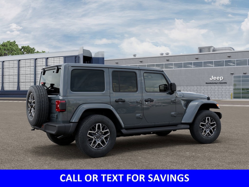 New 2026 Jeep Wrangler 4-DOOR SAHARA Sport Utility