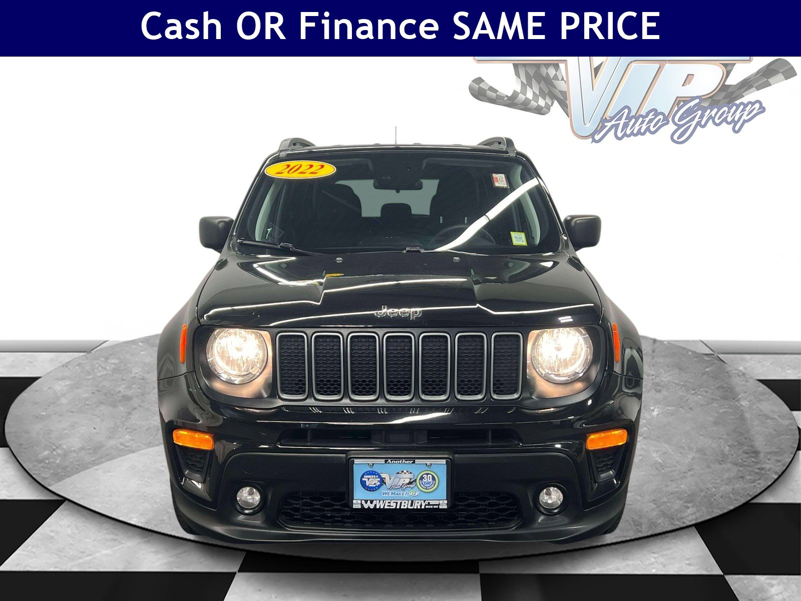 Certified 2022 Jeep Renegade Latitude with VIN ZACNJDB16NPN57817 for sale in Jericho, NY