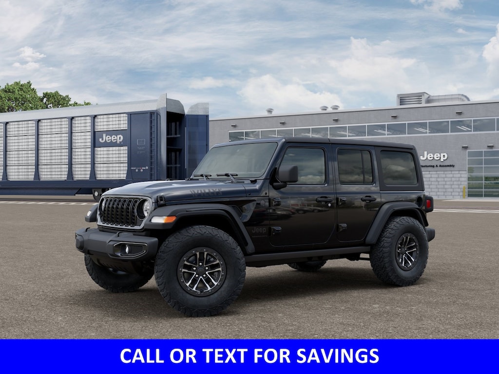 New 2026 Jeep Wrangler 4-DOOR WILLYS Sport Utility