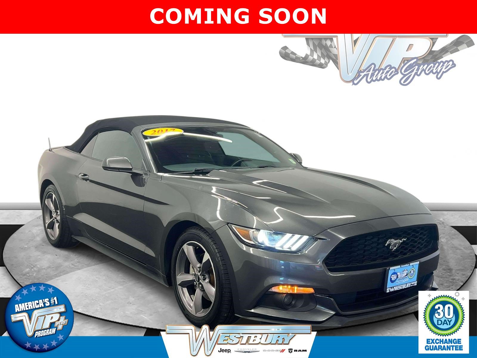 Used 2017 Ford Mustang V6 Convertible