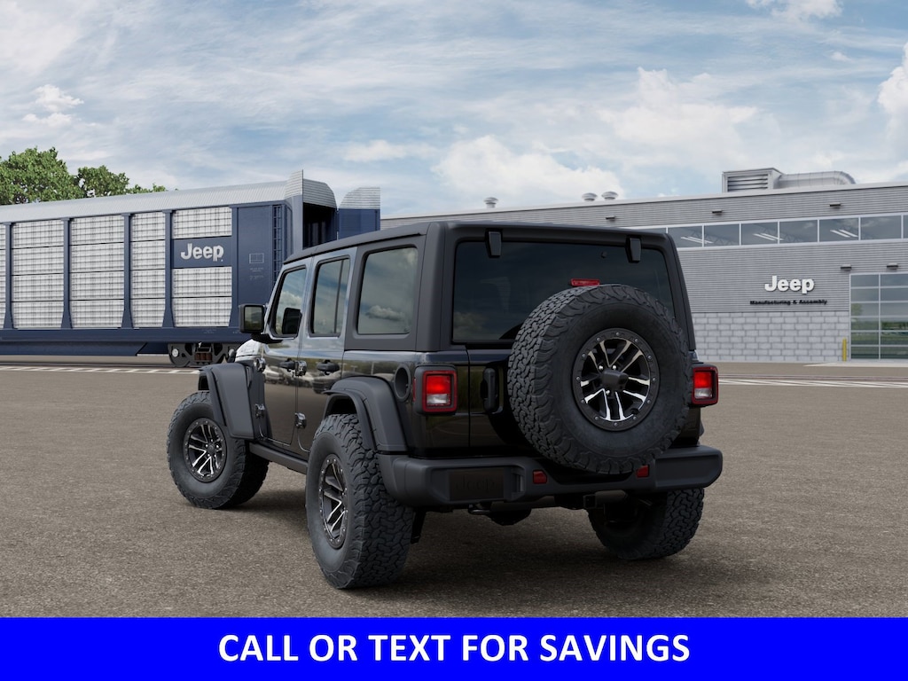 New 2026 Jeep Wrangler 4-DOOR WILLYS Sport Utility