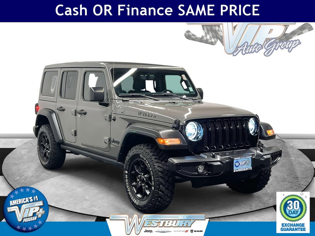Used 2022 Jeep Wrangler Unlimited Willys Unlimited Willys 4x4