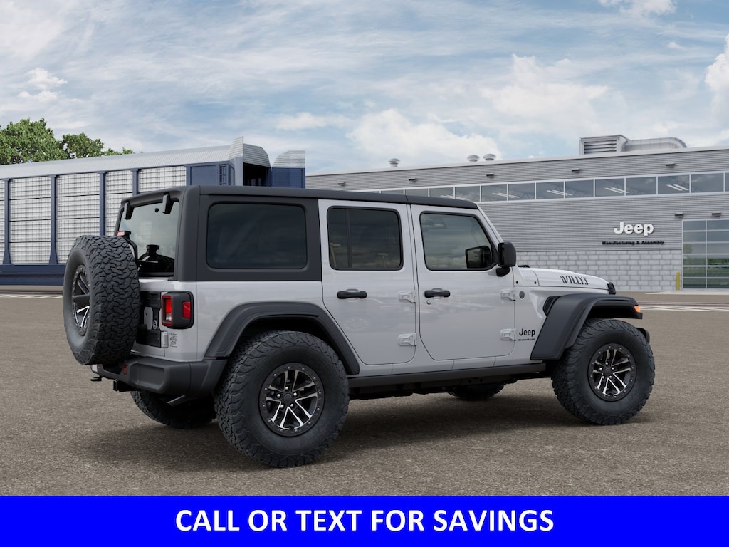 New 2026 Jeep Wrangler 4-DOOR WILLYS Sport Utility
