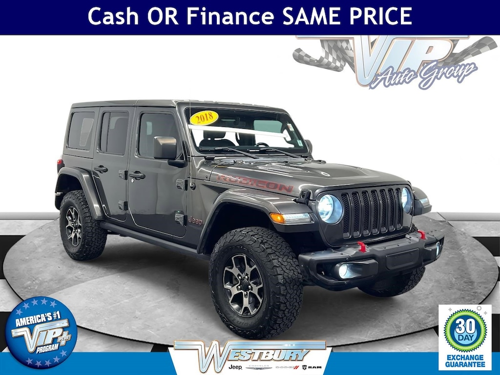Certified 2018 Jeep Wrangler Unlimited Rubicon Rubicon 4x4