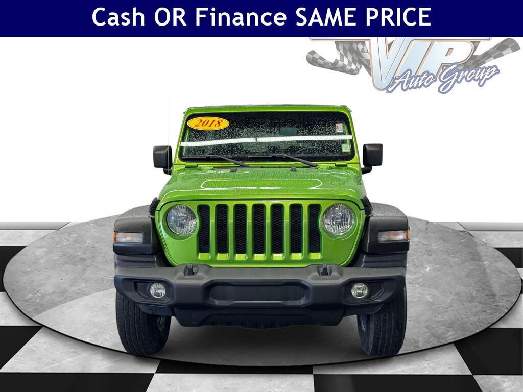 Used 2018 Jeep Wrangler Unlimited Sport S Sport S 4x4