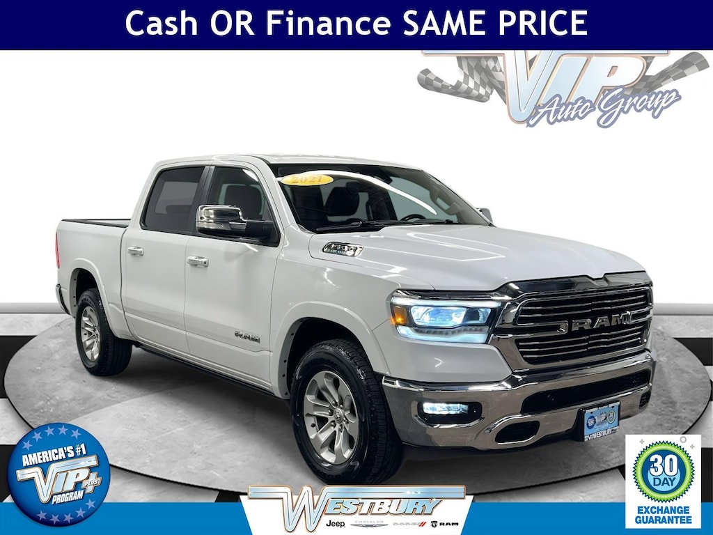 Certified 2021 Ram 1500 Laramie Laramie 4x4 Crew Cab 57 Box
