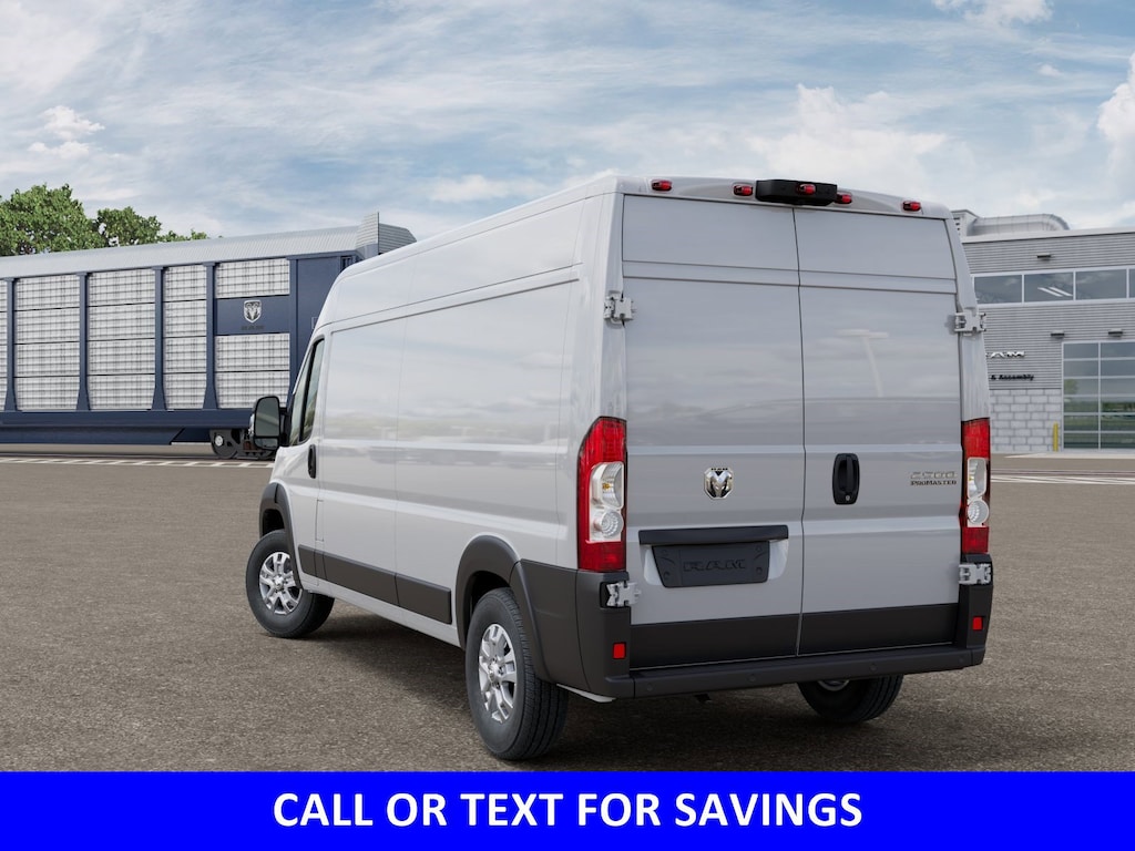 New 2026 Ram ProMaster PROMASTER 2500 SLT CARGO VAN HIGH ROOF 159' WB Cargo Van