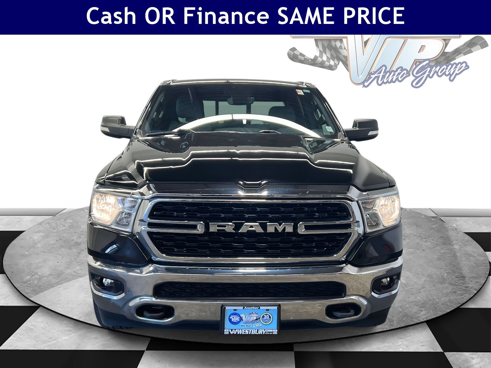 Used 2022 RAM Ram 1500 Pickup Big Horn/Lone Star with VIN 1C6RRFFG0NN410285 for sale in Jericho, NY