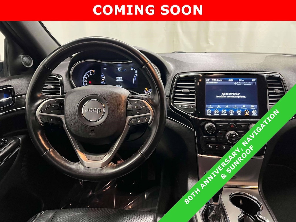 Certified 2021 Jeep Grand Cherokee 80th Anniversary 80th Anniversary 4x4