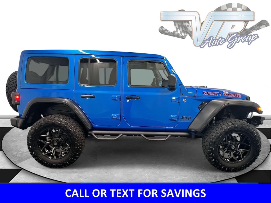 New 2025 Jeep Wrangler Rocky Ridge Sport Utility