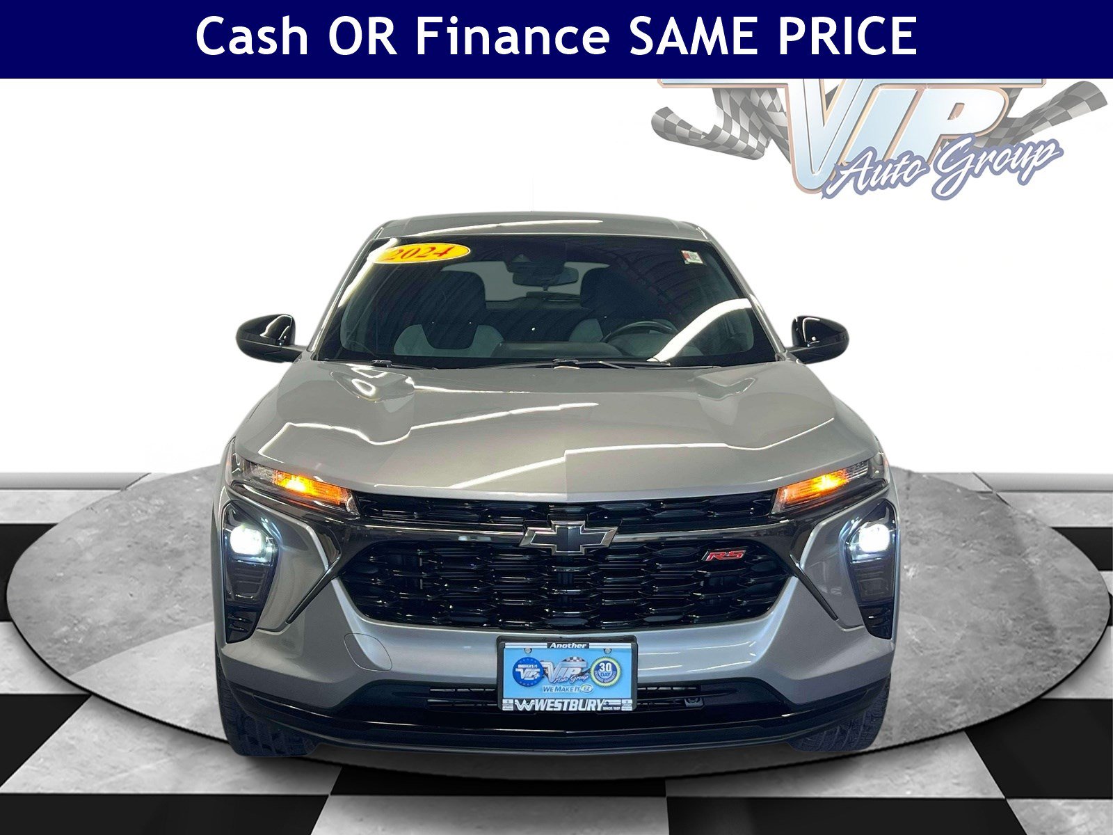 Certified 2024 Chevrolet Trax RS with VIN KL77LGE29RC074759 for sale in Jericho, NY
