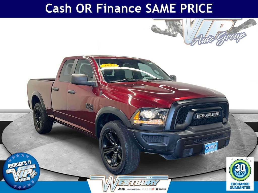 Certified 2022 Ram 1500 Classic Warlock Warlock 4x4 Quad Cab 64 Box