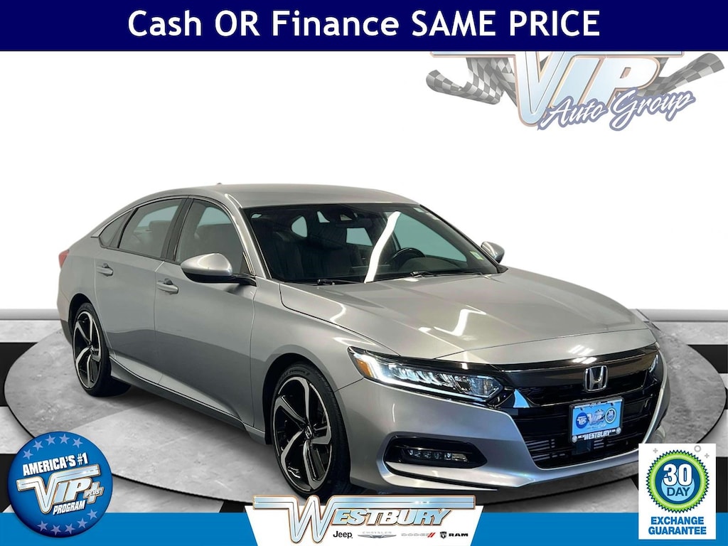 Certified 2020 Honda Accord Sedan Sport Sport 1.5T CVT
