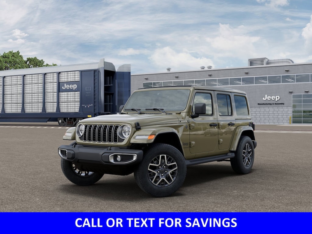 New 2026 Jeep Wrangler 4-DOOR SAHARA Sport Utility