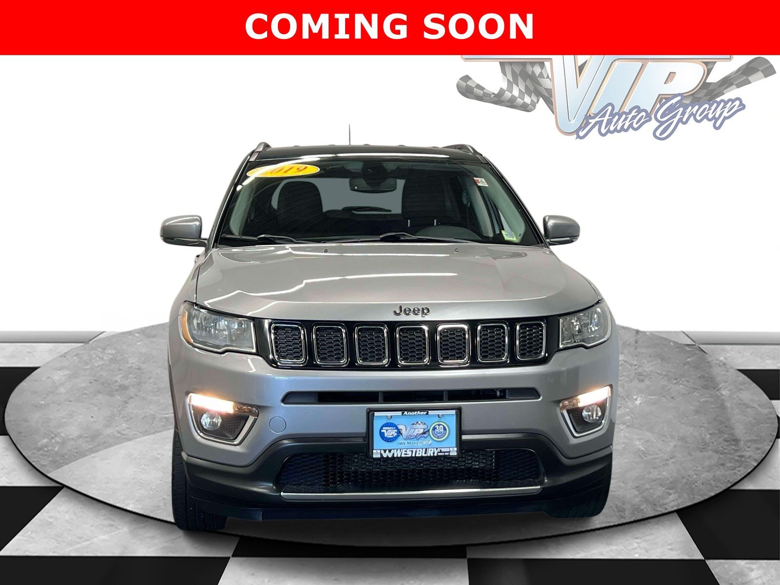 Certified 2019 Jeep Compass Limited with VIN 3C4NJDCB7KT697650 for sale in Jericho, NY