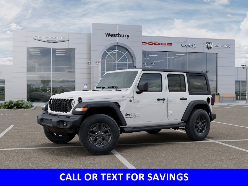 New 2026 Jeep Wrangler 4-DOOR SPORT S Sport Utility
