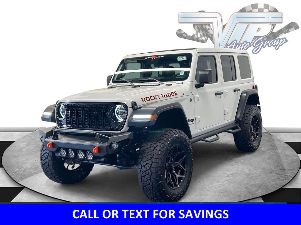 New 2025 Jeep Wrangler Rocky Ridge Sport Utility