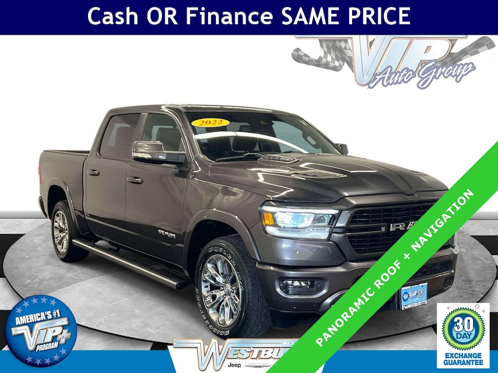Used 2022 Ram 1500 Laramie Laramie 4x4 Crew Cab 57 Box