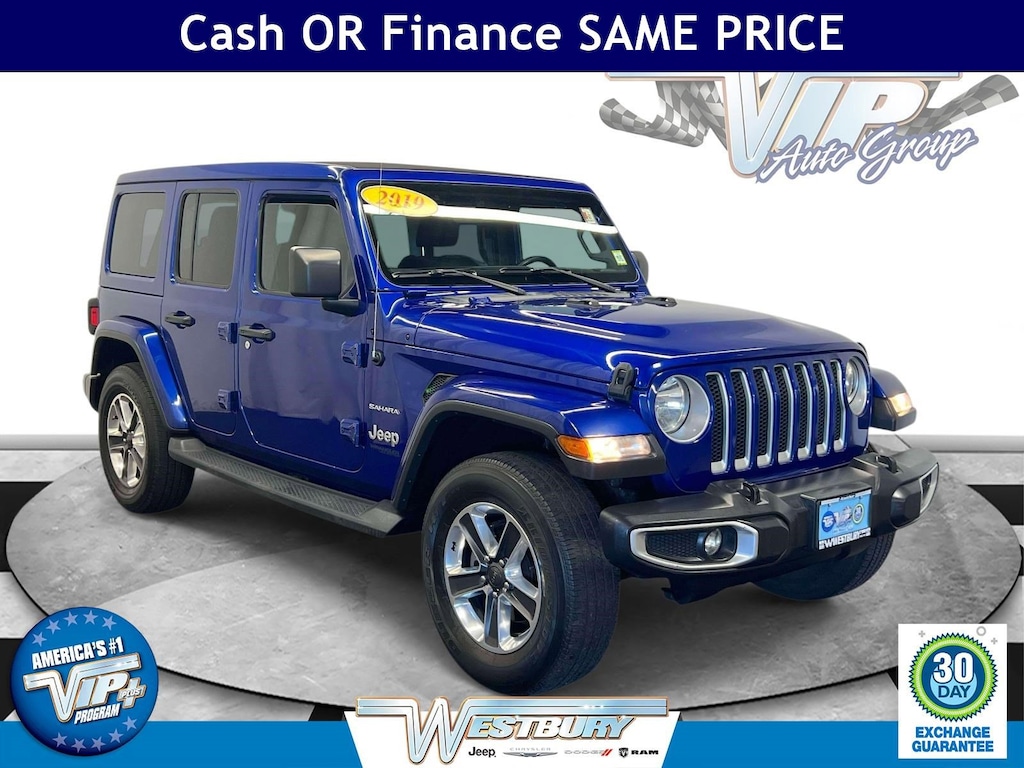 Used 2019 Jeep Wrangler Unlimited Sahara Sahara 4x4