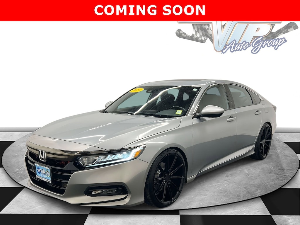 Certified 2019 Honda Accord Sedan Sport 2.0T Sport 2.0T Auto