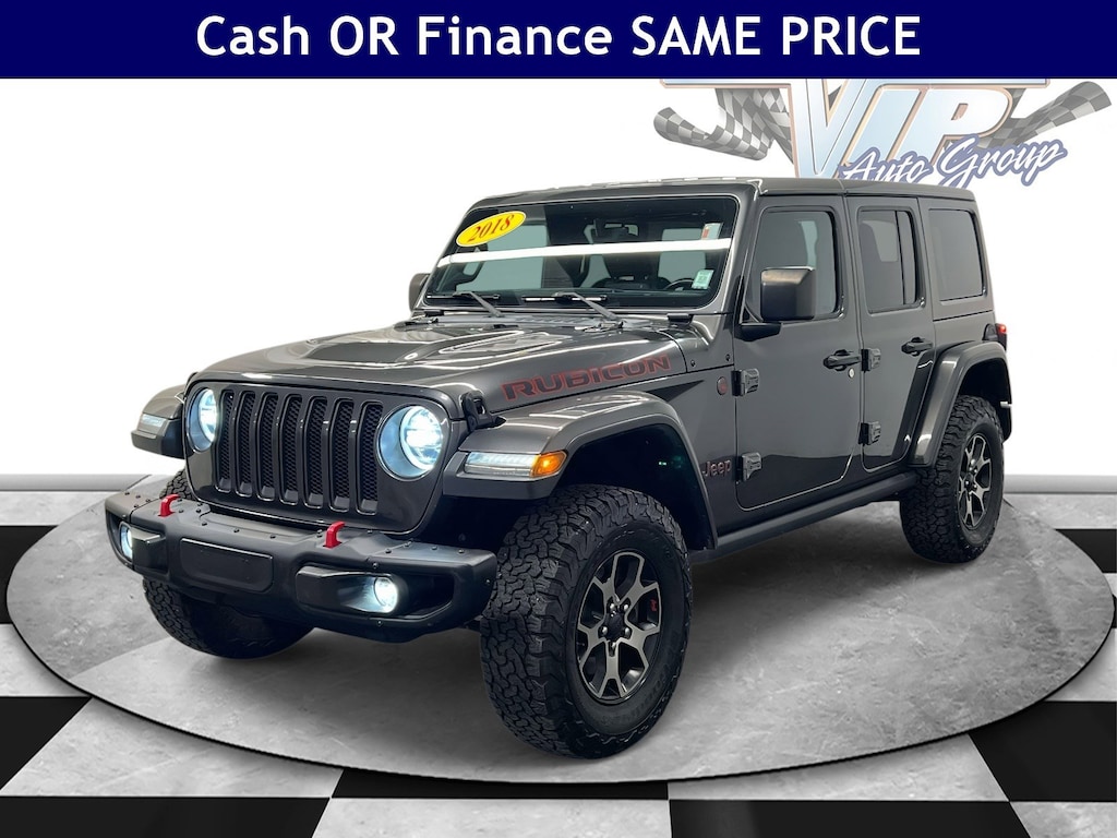 Certified 2018 Jeep Wrangler Unlimited Rubicon Rubicon 4x4