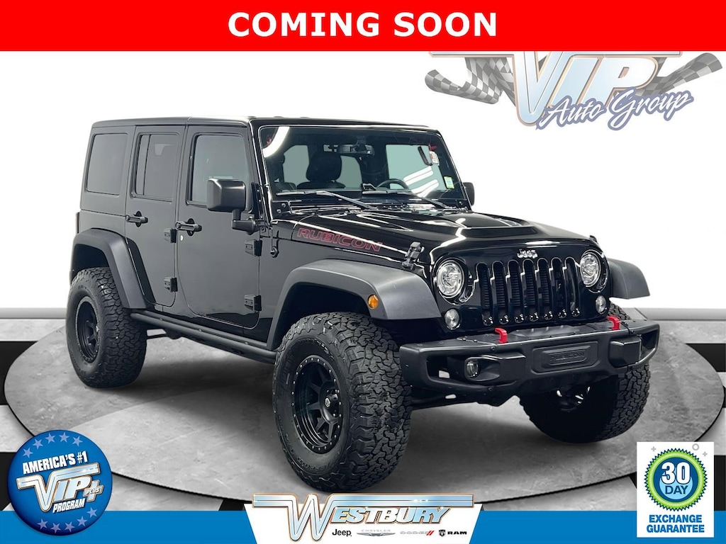 Certified 2017 Jeep Wrangler Unlimited Rubicon Hard Rock Rubicon Hard Rock 4x4 *Ltd Avail*