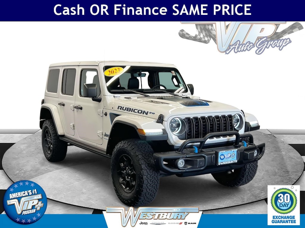 Used 2023 Jeep Wrangler 4xe Rubicon 20th Anniversary Rubicon 20th Anniversary 4x4