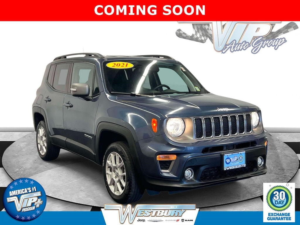 Certified 2021 Jeep Renegade Limited Limited 4x4