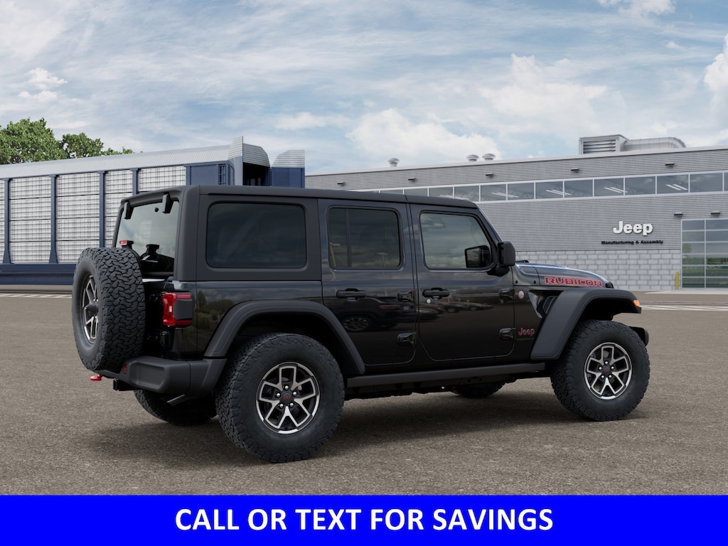 New 2026 Jeep Wrangler 4-DOOR RUBICON Sport Utility