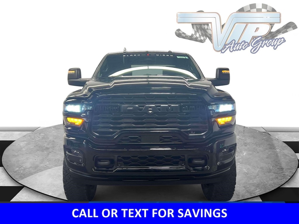 New 2026 Ram 2500 Black Widow Pickup