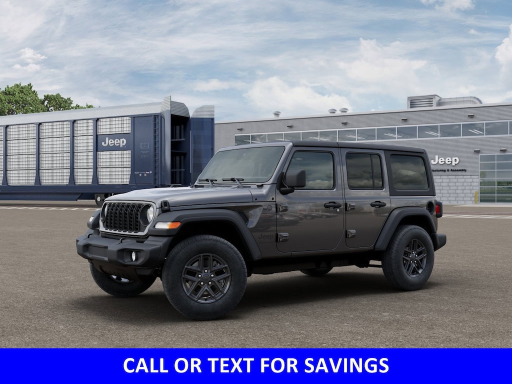 New 2026 Jeep Wrangler 4-DOOR SPORT S Sport Utility