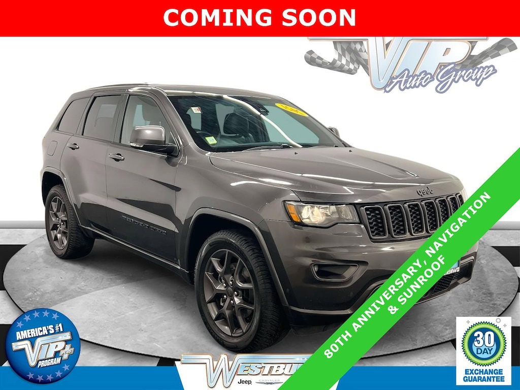 Certified 2021 Jeep Grand Cherokee 80th Anniversary 80th Anniversary 4x4