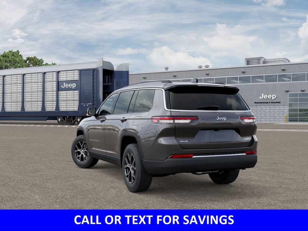 New 2025 Jeep Grand Cherokee L LIMITED 4X4 Sport Utility