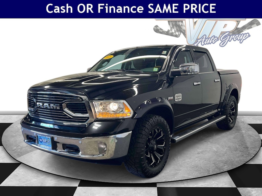 Certified 2018 Ram 1500 Longhorn Longhorn 4x4 Crew Cab 57 Box *Ltd Avail*