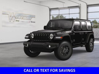 New 2025 Jeep Wrangler 4-DOOR WILLYS Sport Utility Long Island