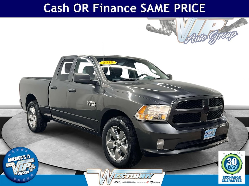 Used 2018 Ram 1500 Express Express 4x4 Quad Cab 64 Box