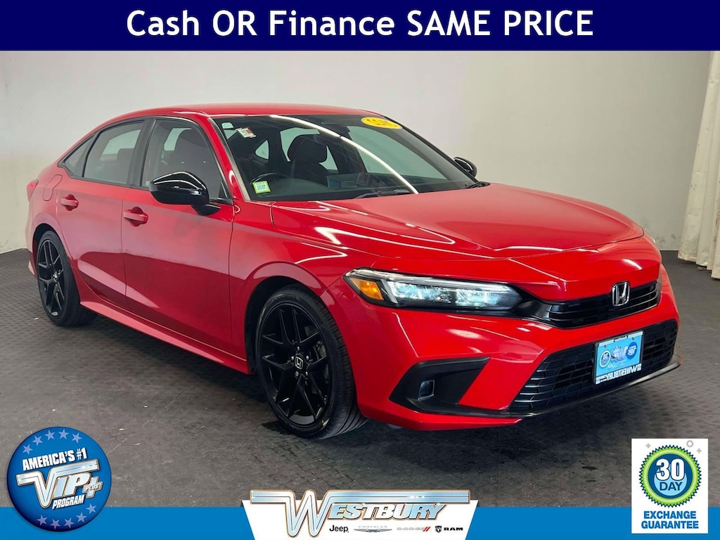 Used 2022 Honda Civic Sedan Sport Sport CVT