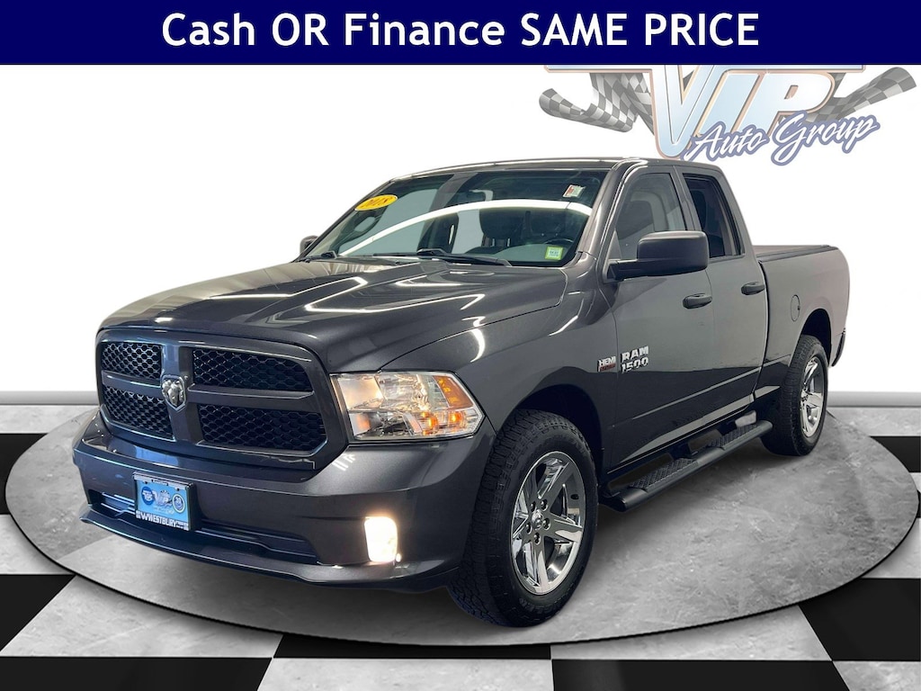 Certified 2018 Ram 1500 Express Express 4x4 Quad Cab 64 Box