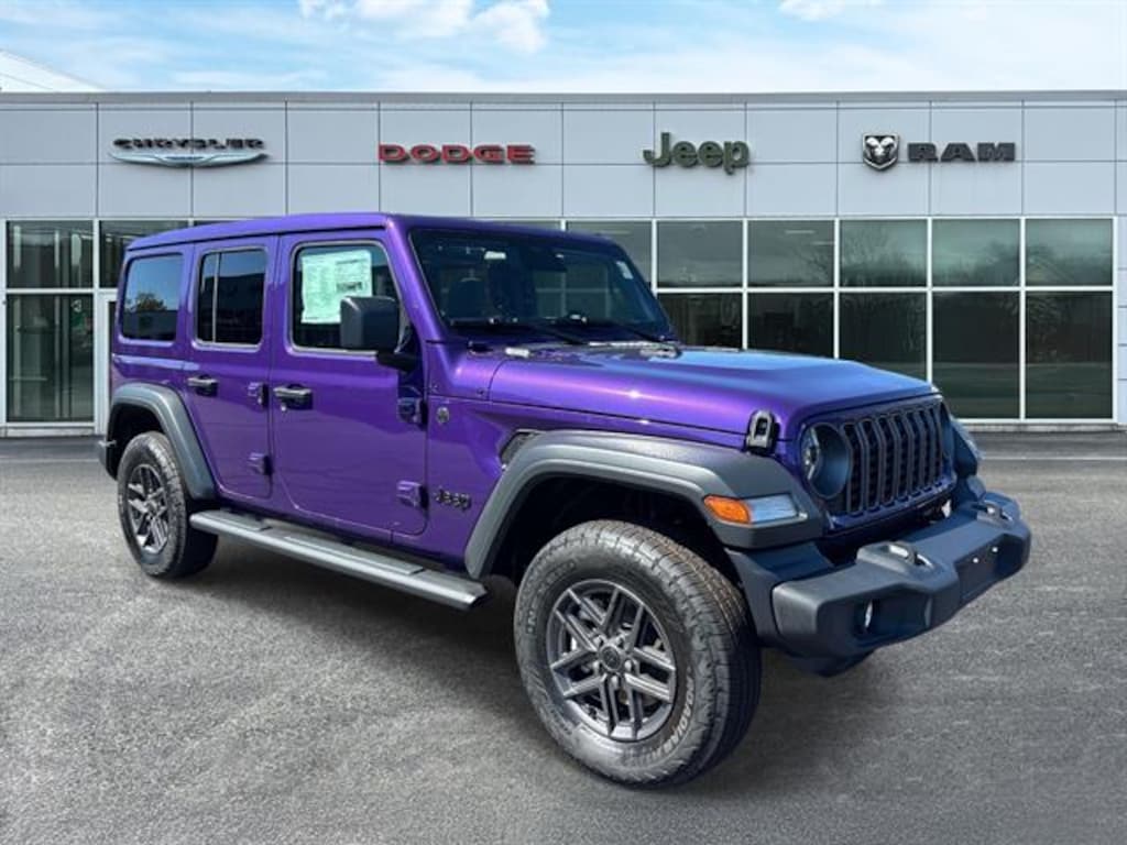 New 2026 Jeep Wrangler 4-DOOR SPORT S Sport Utility