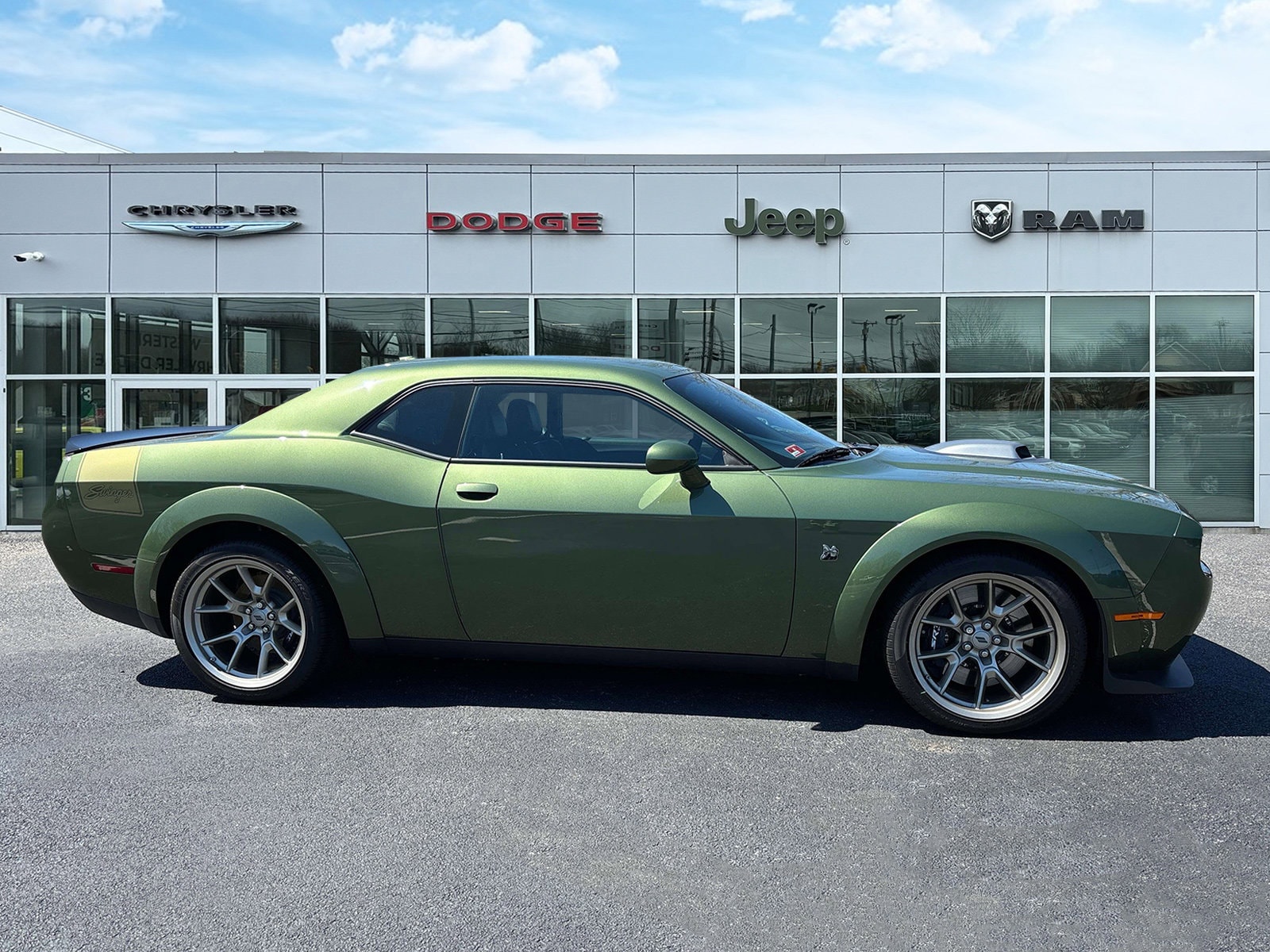 Certified 2023 Dodge Challenger R/T with VIN 2C3CDZFJ0PH593763 for sale in Westerly, RI