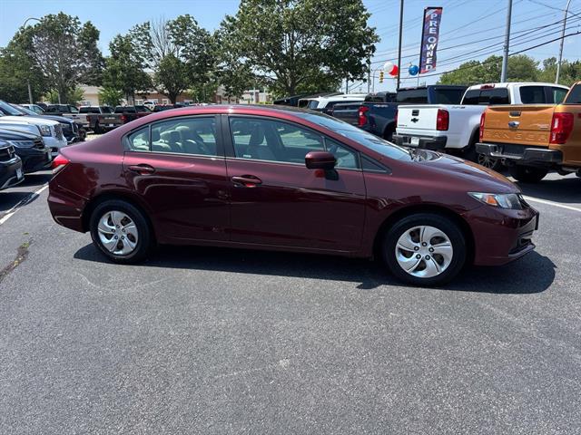 Certified 2015 Honda Civic LX with VIN 19XFB2F5XFE108080 for sale in Westerly, RI