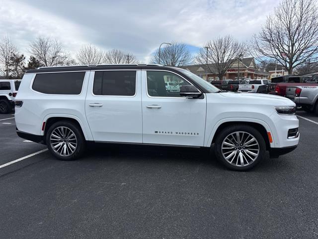 Certified 2024 Jeep Grand Wagoneer L Series III with VIN 1C4SJSGP9RS182321 for sale in Westerly, RI