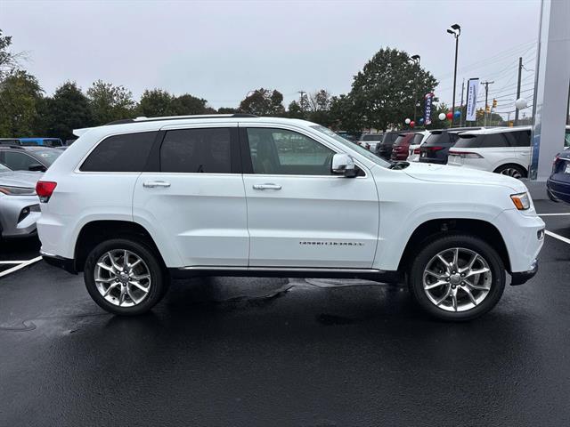 Certified 2016 Jeep Grand Cherokee Summit with VIN 1C4RJFJG2GC401576 for sale in Westerly, RI