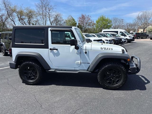 Certified 2018 Jeep Wrangler JK Willys Wheeler with VIN 1C4AJWAG3JL853122 for sale in Westerly, RI