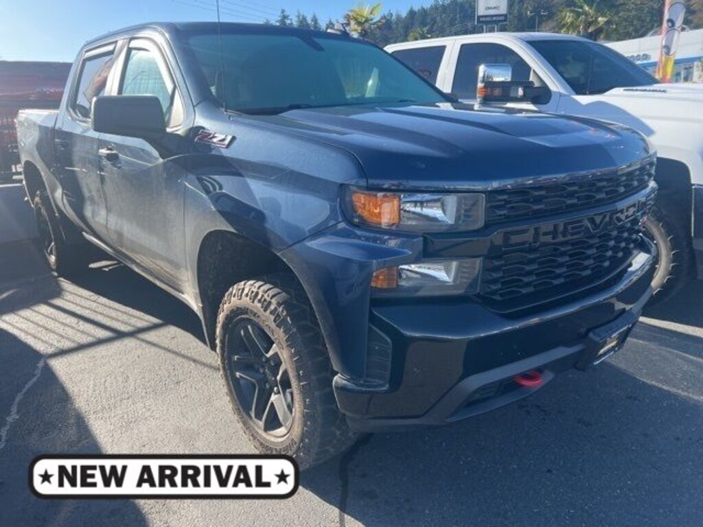Certified 2021 Chevrolet Silverado 1500 Custom Trail Boss Crew Cab